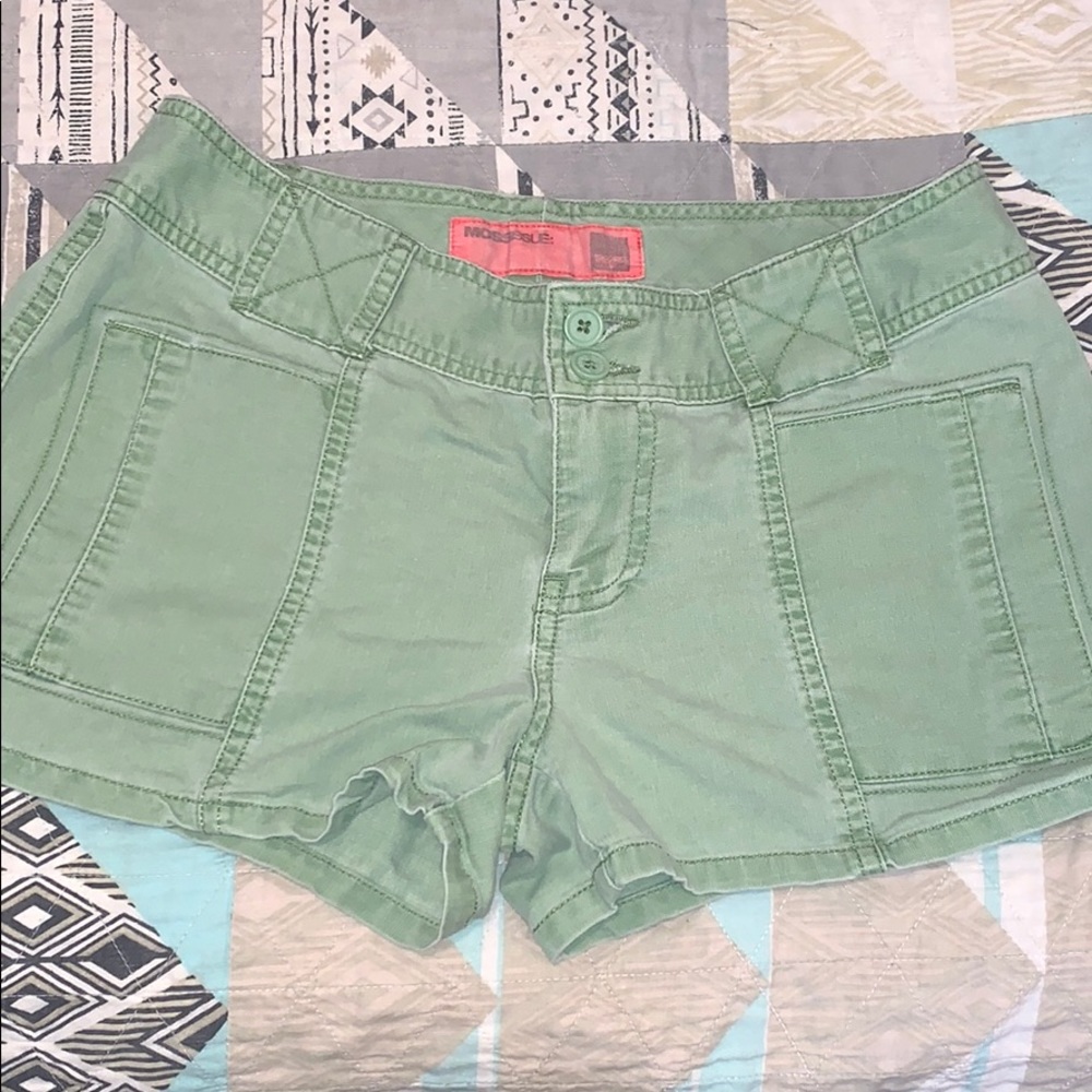 Mossimo green shorts